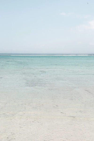 Clear Blue Sea by Henrike Schenk framed canvas print