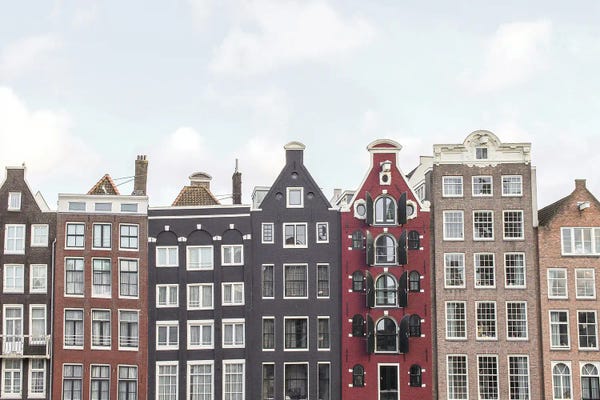 Netherlands: Amsterdam Canal Houses by Henrike Schenk