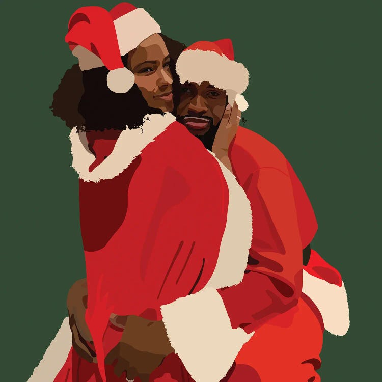 Christmas Bae by Artpce wall art