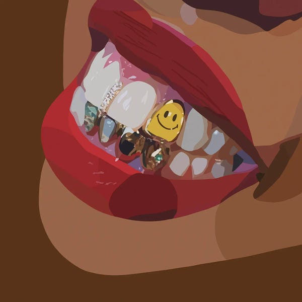 Dopamine Decor: Smile by Artpce