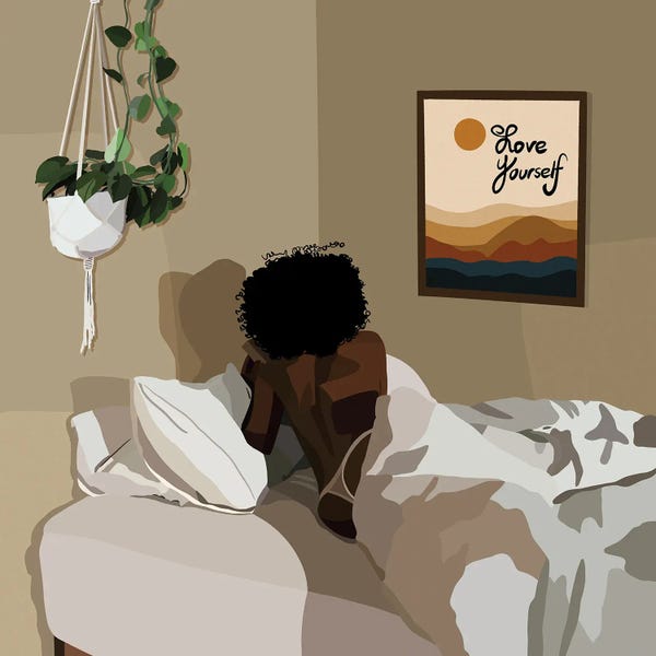 My Happy Place: Book In Bed by Artpce