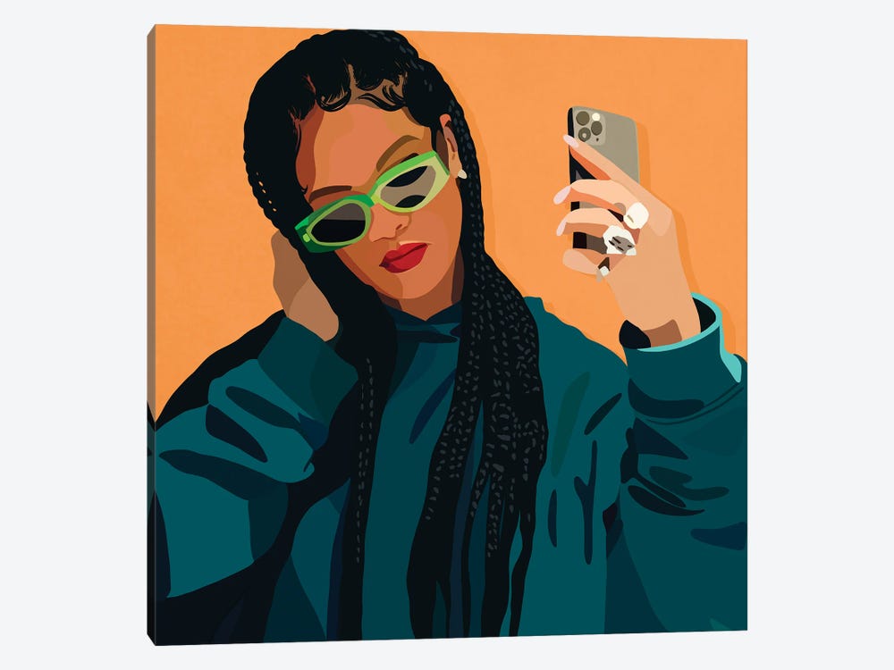 Rihanna II by Artpce 1-piece Canvas Artwork
