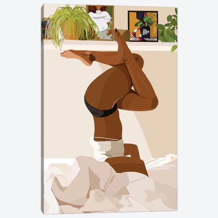 Yoga Canvas Print #HSM1} by Artpce Canvas Artwork