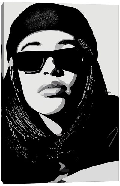 One In A Million Canvas Art Print - Aaliyah