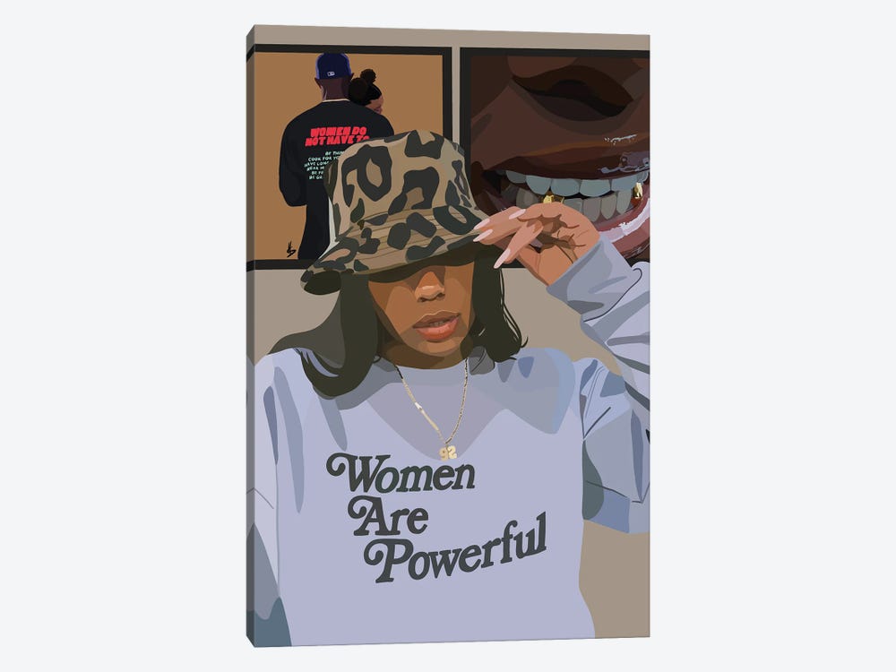 Women Are Powerful by Artpce 1-piece Art Print