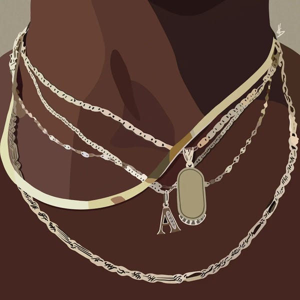 Fashion Lover: Gold Chains by Artpce