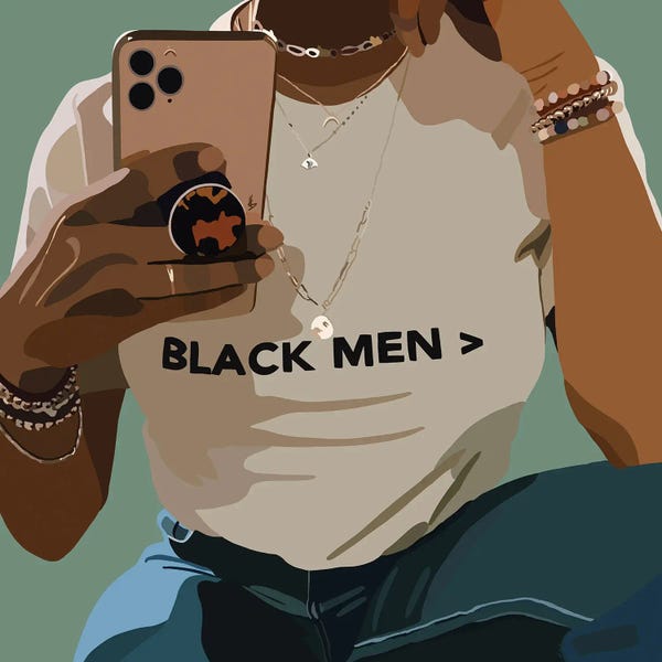 Black Lives Matter: Black Men by Artpce