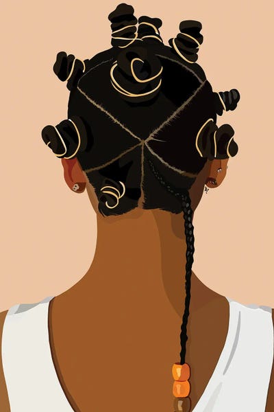 Black History Month: Bantu Knot by Artpce
