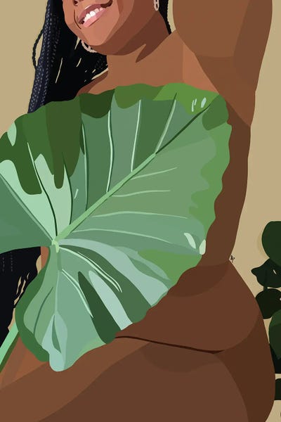 Bathroom Nudes: Leaf by Artpce