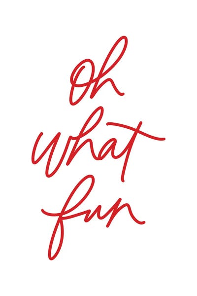 Oh What Fun by Amanda Houston canvas print