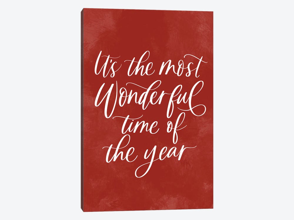 The Most Wonderful Time of the Year by Amanda Houston 1-piece Canvas Wall Art