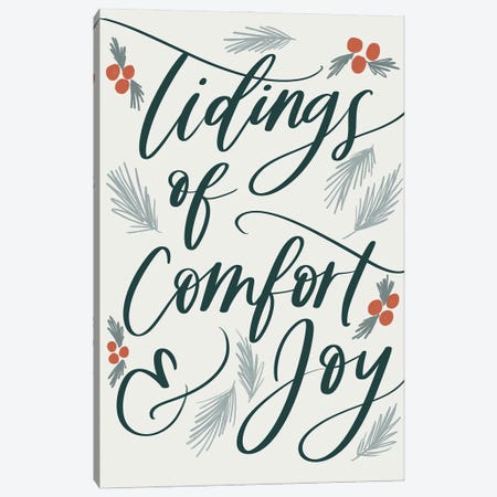 Comfort and Joy Canvas Print #HSO4} by Amanda Houston Canvas Art Print