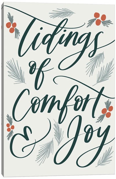 Comfort and Joy Canvas Art Print