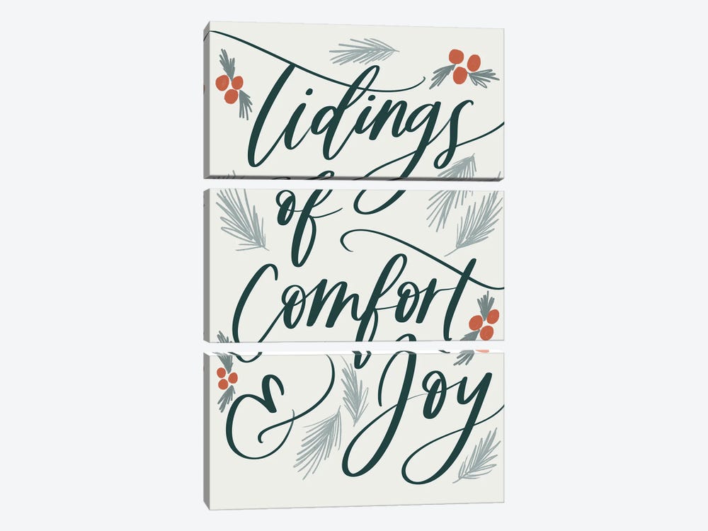 Comfort and Joy by Amanda Houston 3-piece Canvas Wall Art