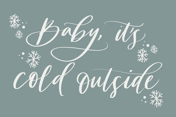 Pink Light Studio: Baby, It's Cold Outside by Amanda Houston
