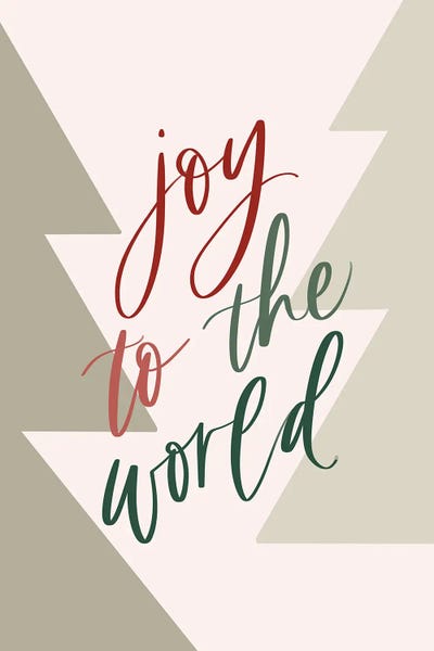 Joy to the World by Amanda Houston canvas print
