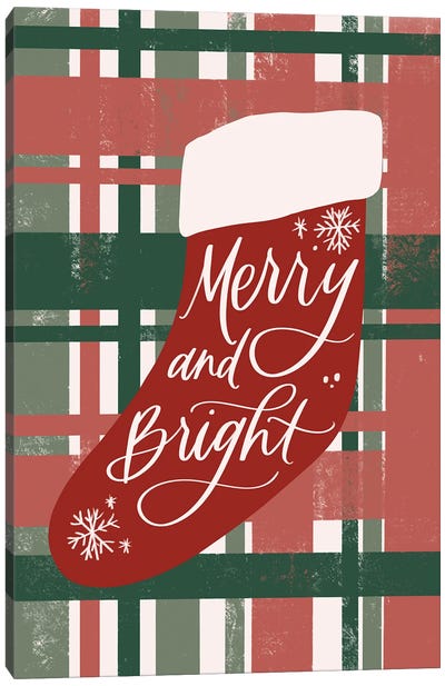 Merry and Bright Canvas Art Print
