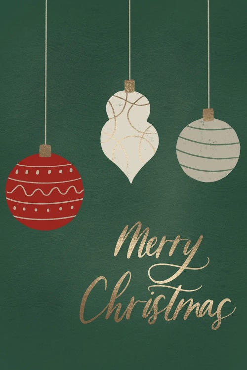 Merry Christmas by Amanda Houston wall art