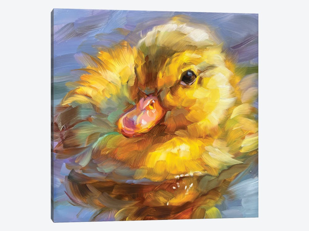 Duckling Study by Holly Storlie 1-piece Art Print