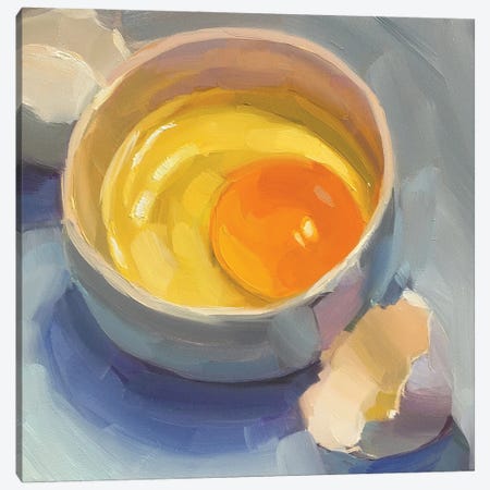 Egg Study II Canvas Print #HSR33} by Holly Storlie Canvas Wall Art