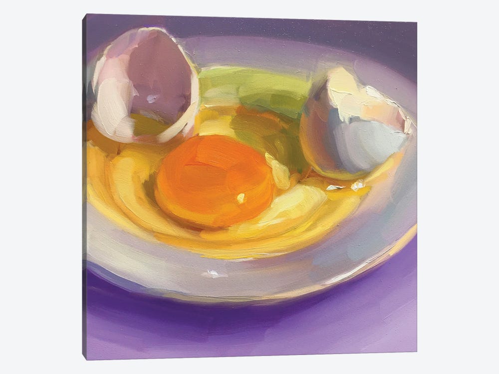 Egg Study V by Holly Storlie 1-piece Canvas Art Print