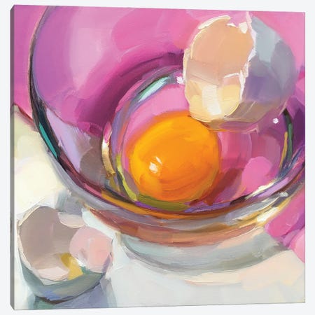 Egg Study III Canvas Print #HSR35} by Holly Storlie Canvas Print