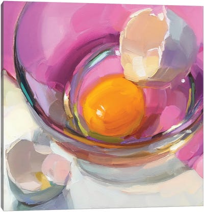 Egg Study III Canvas Art Print - Holly Storlie