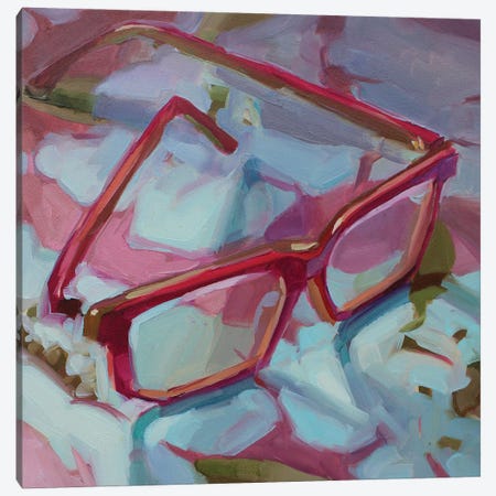 Glasses Study Canvas Print #HSR51} by Holly Storlie Canvas Art