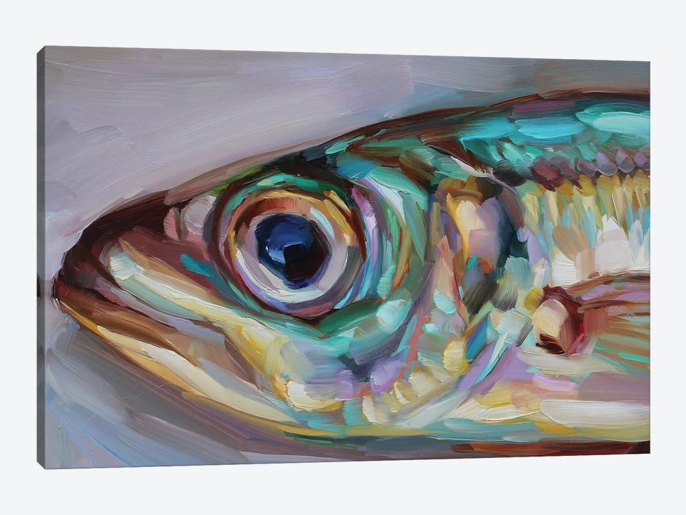 Fish Study XV by Holly Storlie 1-piece Canvas Art