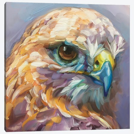 Mini Bird Study II Canvas Print #HSR67} by Holly Storlie Canvas Wall Art
