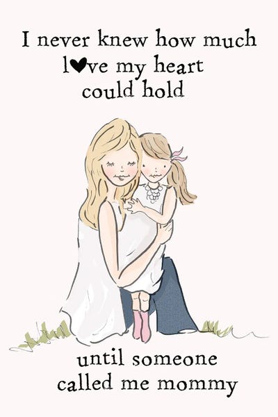 Mother And Daughter by Heather Stillufsen canvas print