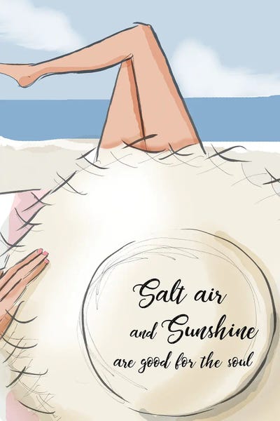 Salt Air And Sunshine II by Heather Stillufsen canvas print