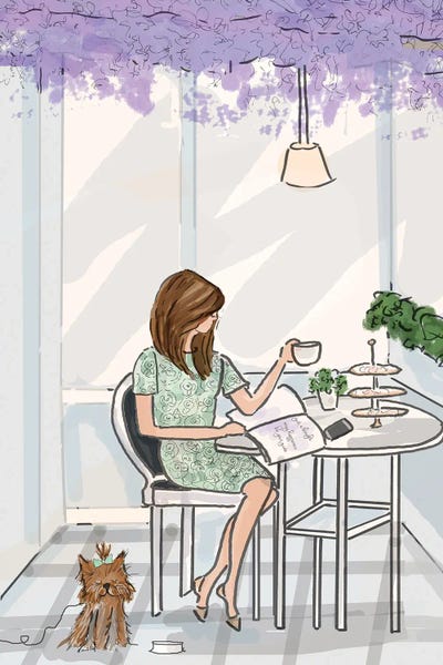 Weekend At The Aubaine London by Heather Stillufsen canvas print