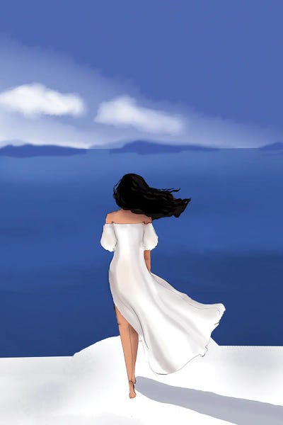 Above The Clouds by Heather Stillufsen framed canvas print