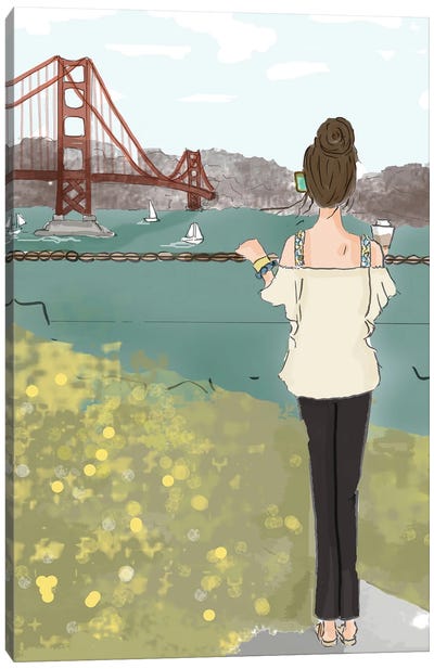 Weekend In San Francisco Canvas Art Print - Heather Stillufsen