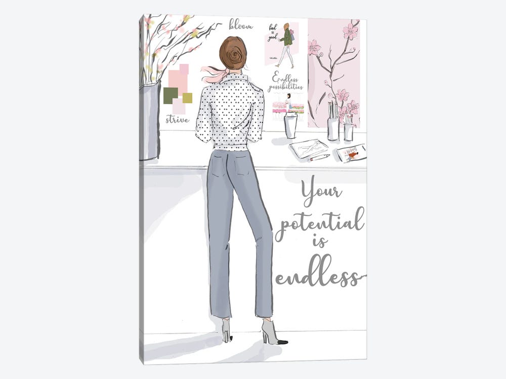 Your Potential Is Endless by Heather Stillufsen 1-piece Art Print