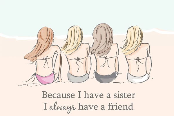 Women's Swimsuits: Beach Sisters by Heather Stillufsen