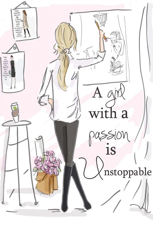 A Girl With A Passion Is...