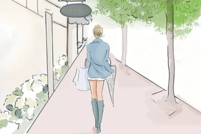 A Summer Stroll by Heather Stillufsen canvas print