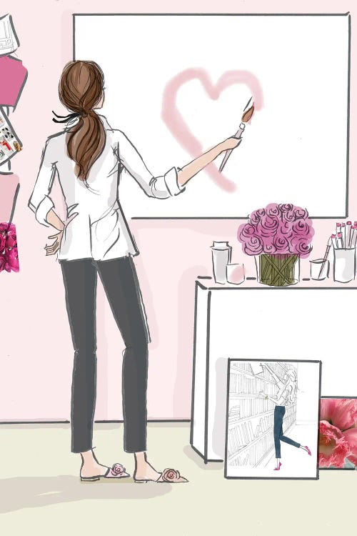 Do What You Love And Follow Your Heart No Text by Heather Stillufsen wall art