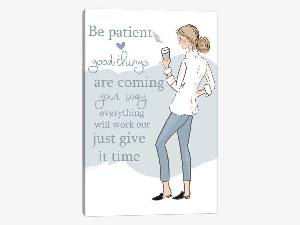 Good Things Are Coming by Heather Stillufsen 1-piece Canvas Art