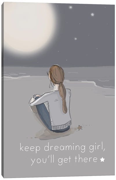 Keep Dreaming Canvas Art Print - Heather Stillufsen