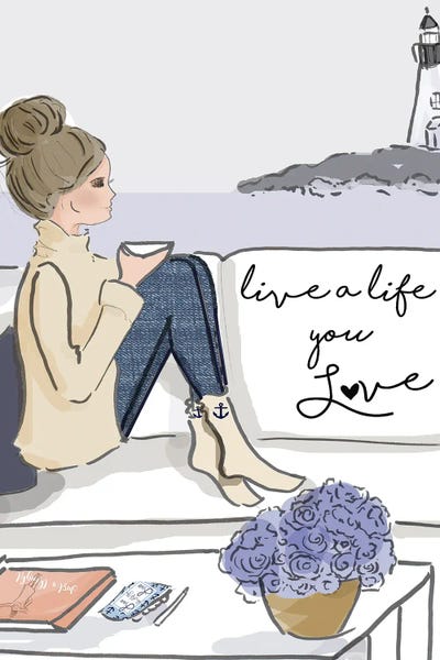 Nautical Décor: Live A Life You Love by Heather Stillufsen