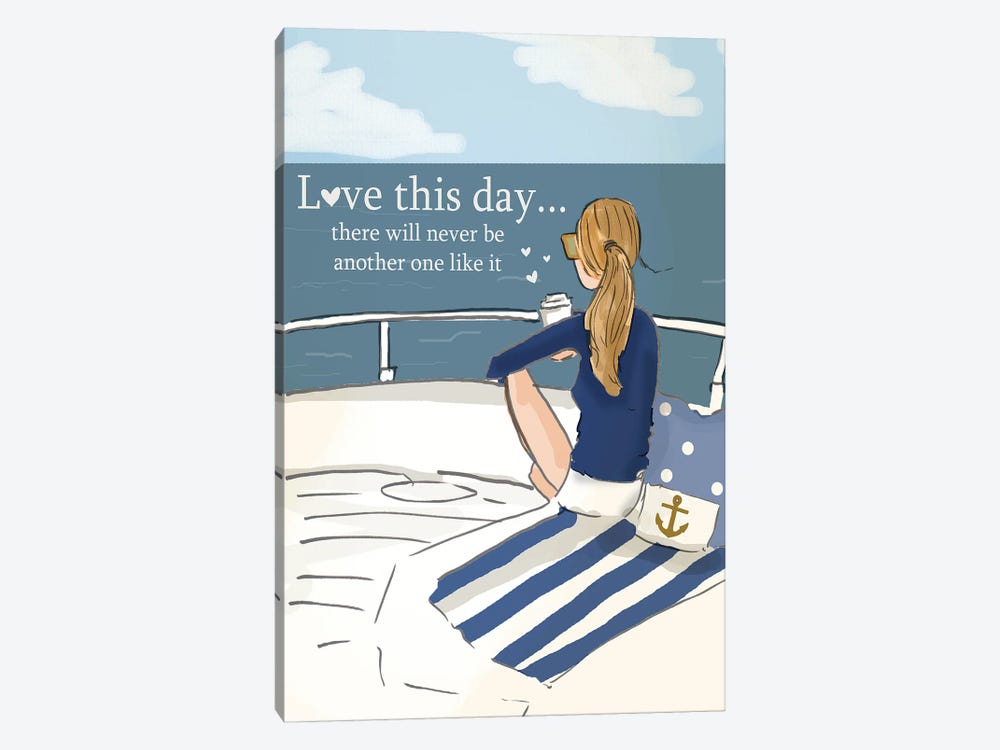Love This Day by Heather Stillufsen 1-piece Canvas Print