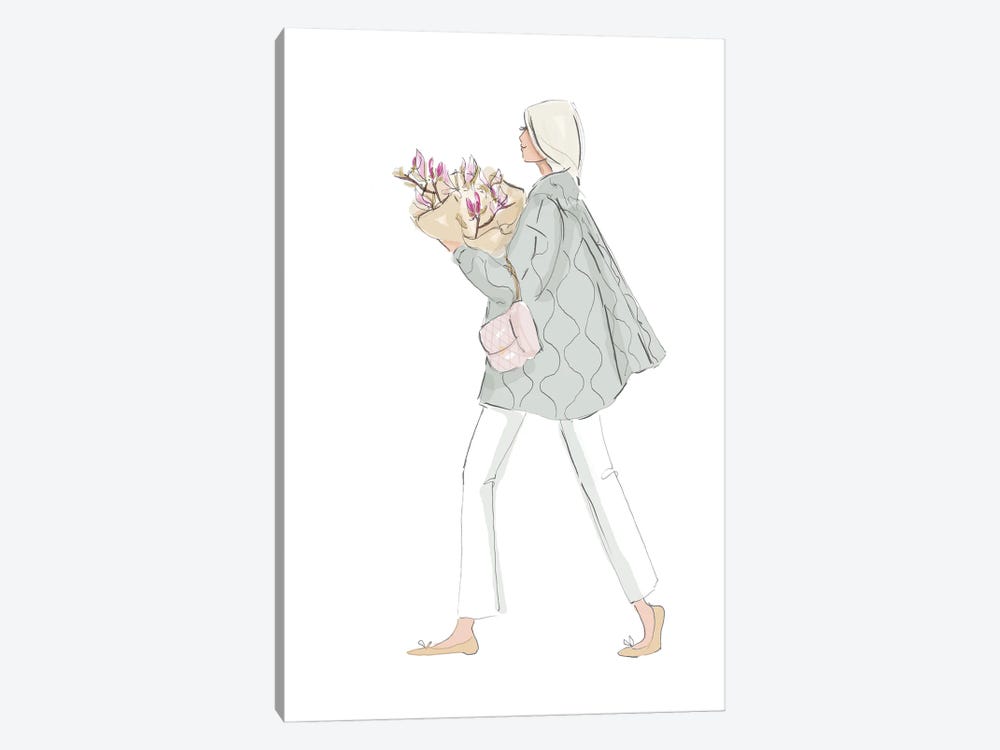 Magnolia And Errands by Heather Stillufsen 1-piece Canvas Art Print
