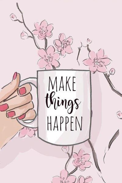 Cherry Blossoms: Make Things Happen by Heather Stillufsen