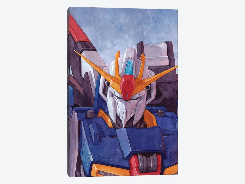 Gundam Zeta by Hector Trunnec 1-piece Art Print