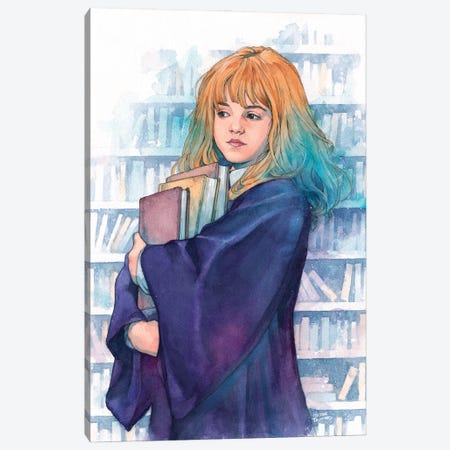 Hermione Canvas Print #HTT15} by Hector Trunnec Canvas Art