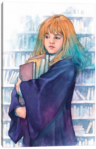 Hermione Canvas Art Print - Harry Potter (Film Series)