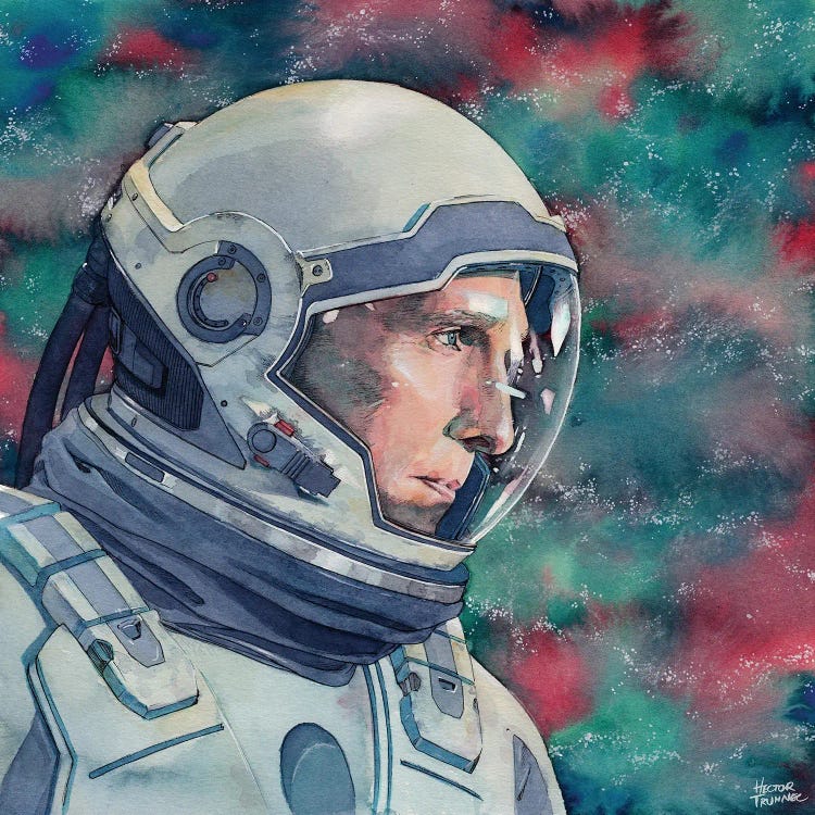 Interstellar by Hector Trunnec wall art